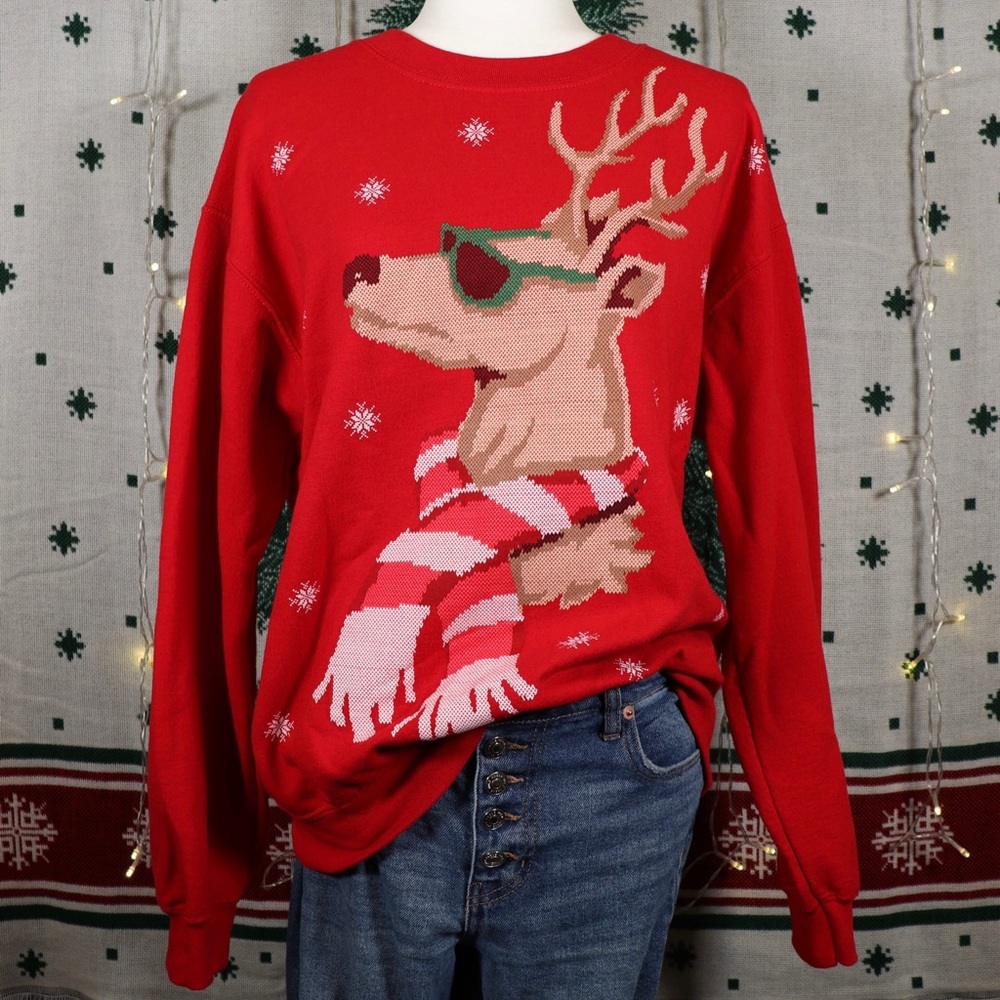 Reindeer Christmas Sweater